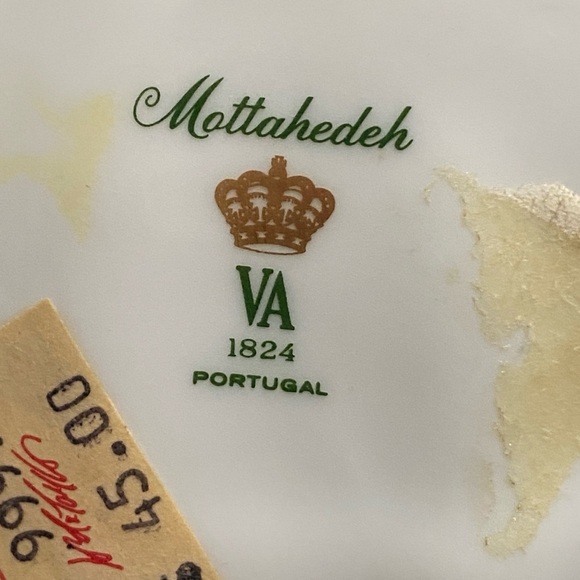 NWT 70’s vintage Mottahedeh shell dish NEVER USED In original Lord & Taylor box - Picture 14 of 16